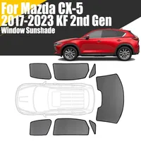 Custom Magnetic Car Window Sunshade For Mazda CX-5 KF 2017 - 2023 2nd Gen CX5 Curtain Mesh Front Windshield Frame Curtain 2020