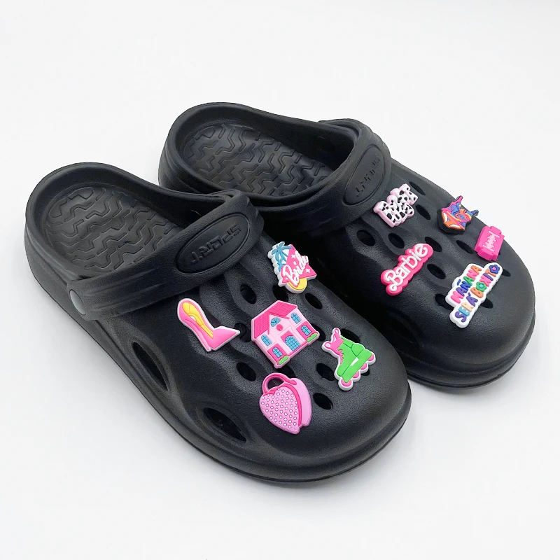 10 pcs Fun and cute DIY hole shoes  DIY  3D high-end shoe buckle cartoon detachable buckle shoe flower