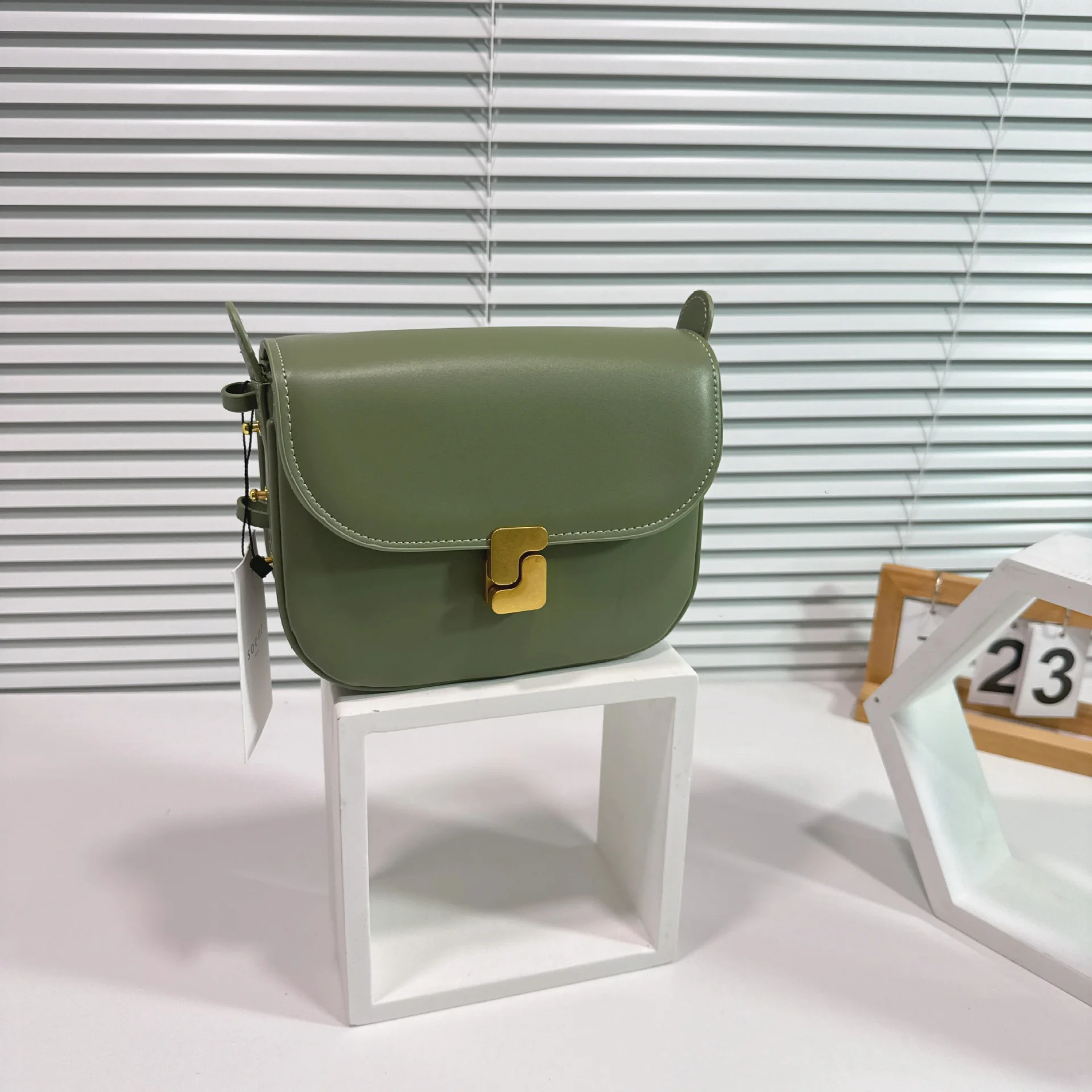 New SOEUR Tofu Bag Women's Premium Single-Shoulder Crossbody Small Square Bag Commuter