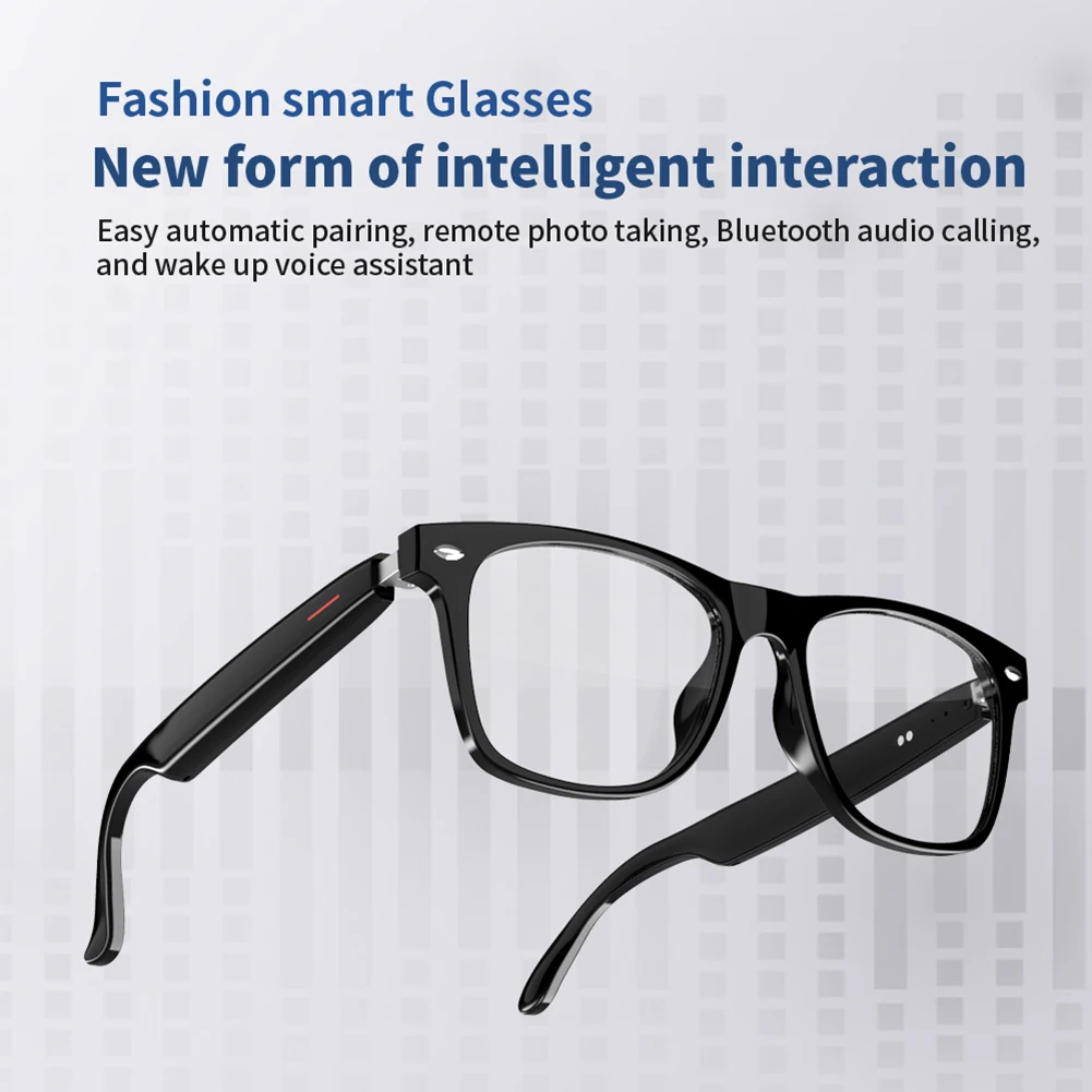 144 Languages Smart Translation Glasses Built-in Mic & Speakers Voice Assistant