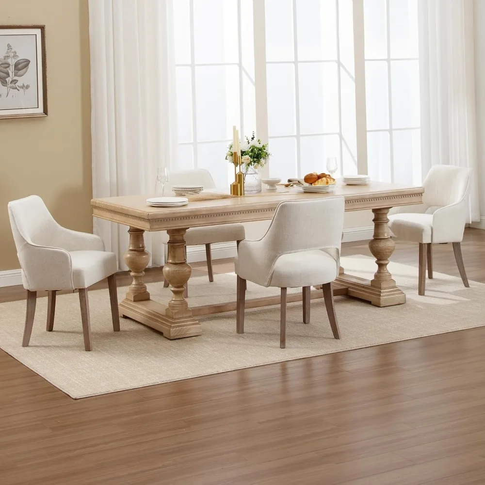 

Restaurant Furniture, Chairs Set of 4 Upholstered Accent Chairs Side Chair for Living Room Dining Room Bedroom Restaurant