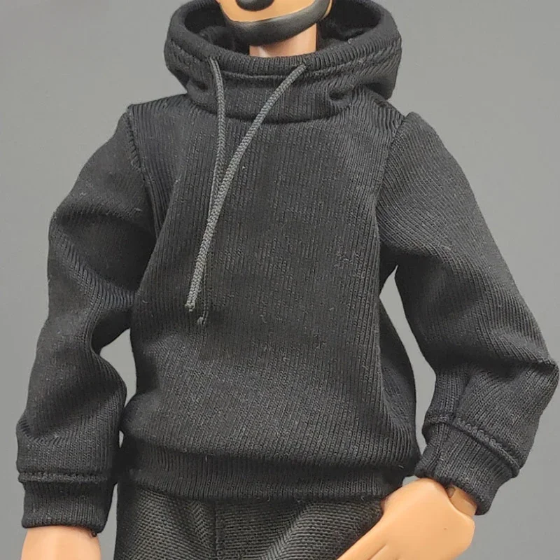COME4ARTS 1/10 Scale Male Soldier Trend Sports Hooded Sweatshirt Hoodie Clothes Model for 7in Action Figures Body Doll