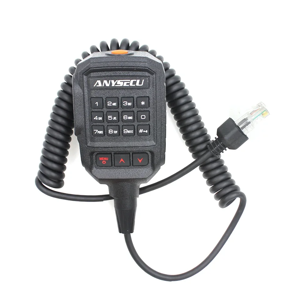 ANYSECU Originele PTT Microfoon voor 4G Android LTE Netwerk Radio N60Plus 4G-W2Plus Walkie Talkie Werken met Zello PTT