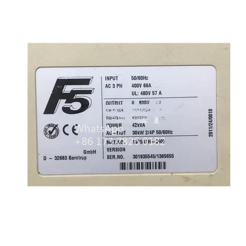 Servo driver 30KW 19F5A1H-350F em boas condições