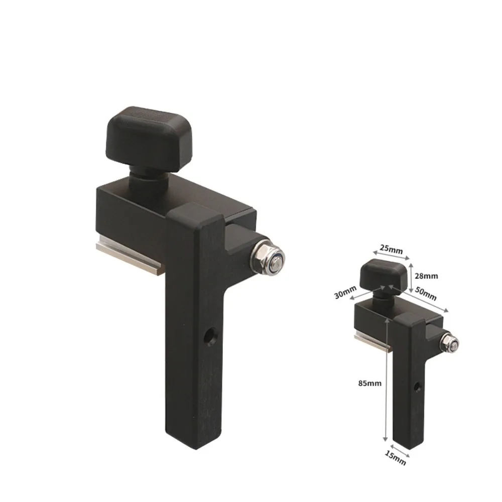 

Aluminum T-Track Sliding Limiter Table Slot Stopper Woodworking Tools Woodworking Router Professional High Quality Chute Limit