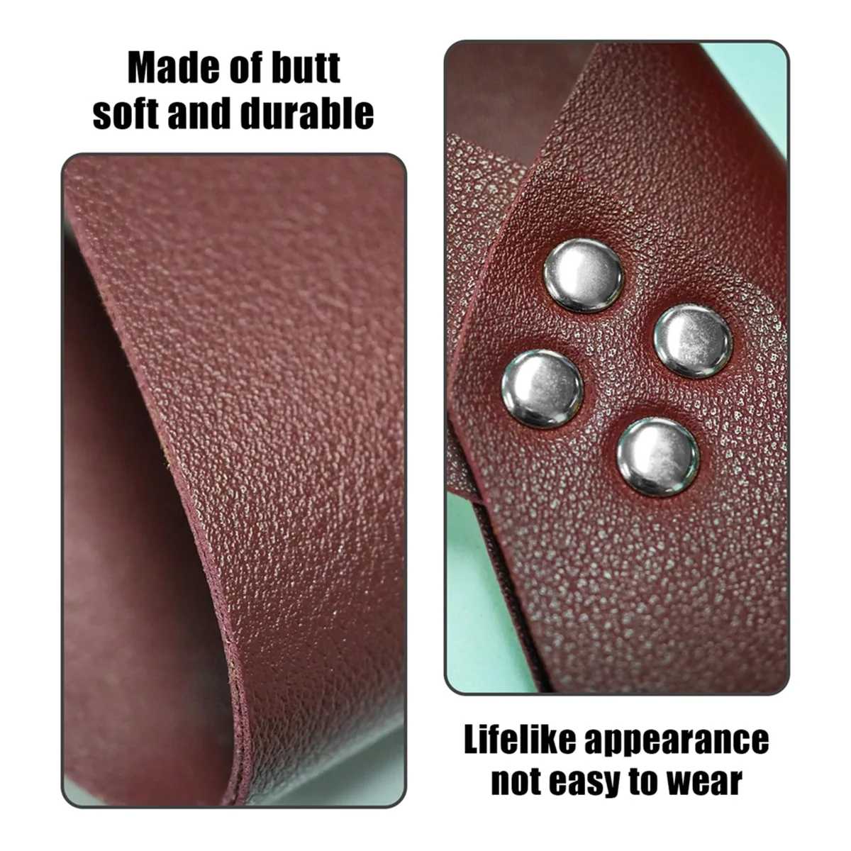 A79G حزمة من 2 حزام حامل، حزام عريض، حامل حزام السيف، غمد السيف الجلدي القابل للتعديل، حامل حزام بإبزيم السيف القديم #4