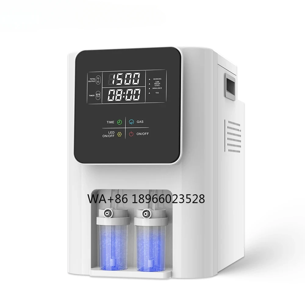 

Hydrogen Inhalation Machine 600ml H2 Generator Machine 1000ml 3000ml Brown Generator Hydrogen Inhaler