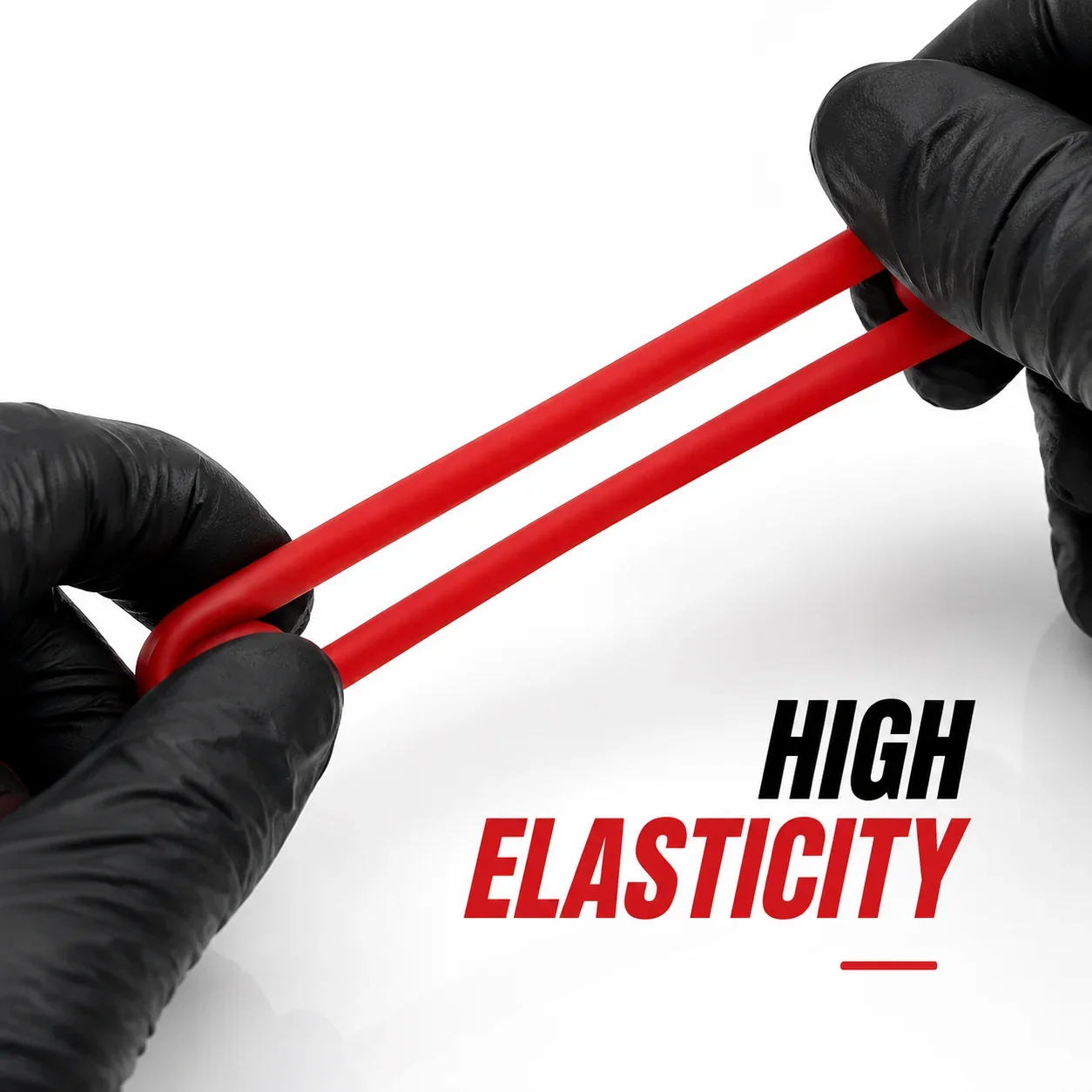 1/2/3/5M ID1.6~6mm Red Natural Latex Hose, Wear-resistant and Highly Elastic Latex Hose, Catapult, Elastic Fitness Tension Hose.