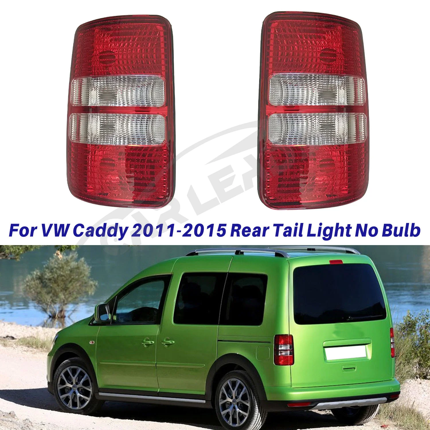 For VW Volkswargen Caddy Van FWD MK3 2011 2012 2013 2014 2015 Tail Light Stop Brake Tail Lamp Without Bulbs 2K5945095 Auto Parts