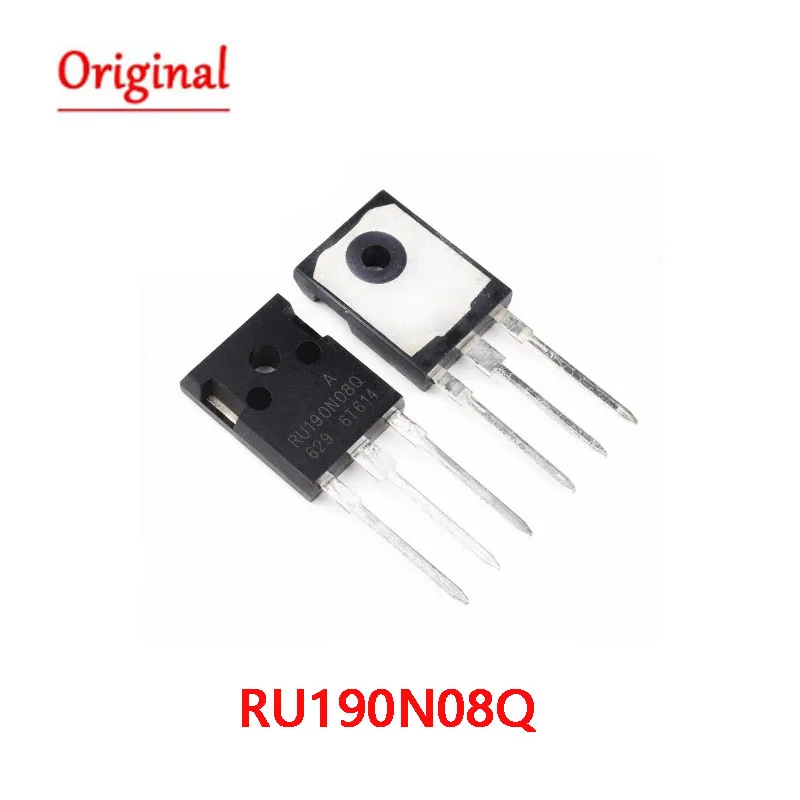 5pcs/lot RU190N08Q RU190N08 TO-247 can directly replace IRFP2907 new original In Stock 1pcs/lot RU190N08Q RU190N08