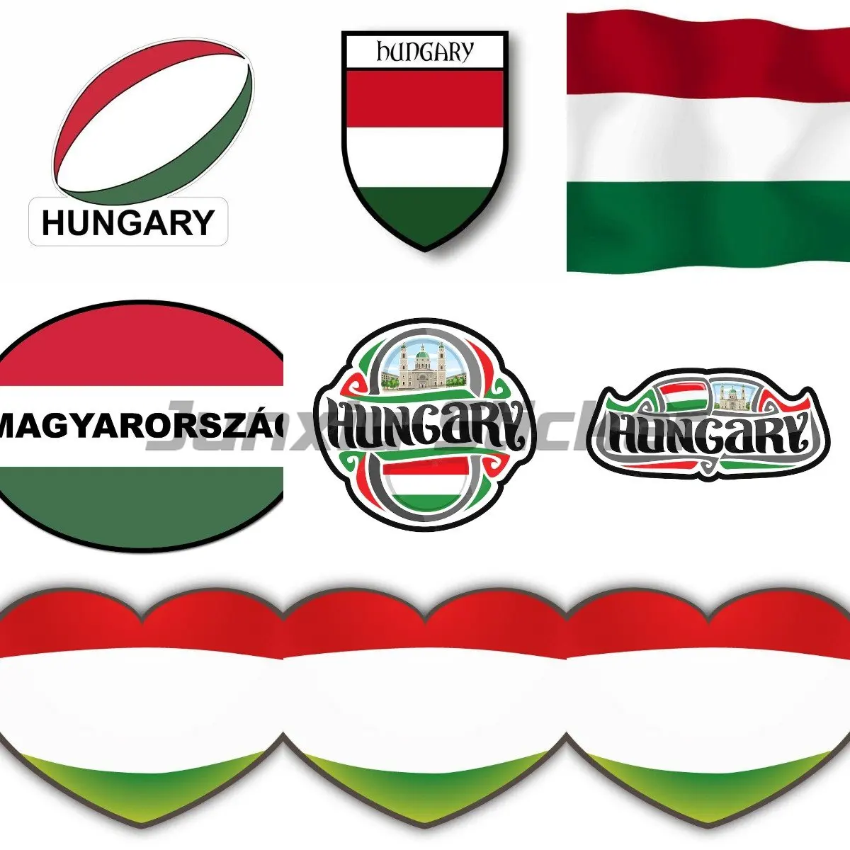 

Hungary Flag Car Sticker Wall Sticker Helmet Motorcycle Decoración Car Stickers Window StickersStyling Country Code H Decal