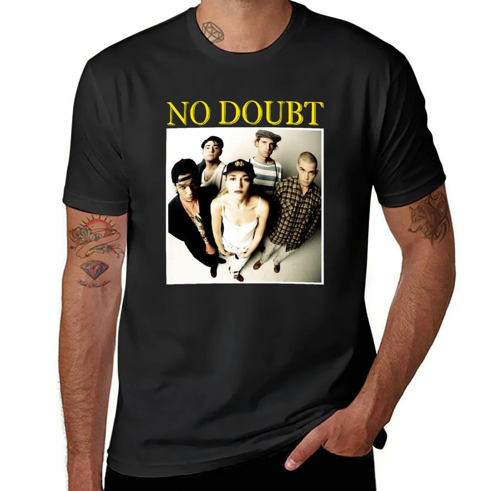 No Doubt T-Shirt kawaii clothes blacks hippie clothes boys whites funny t shirts for men