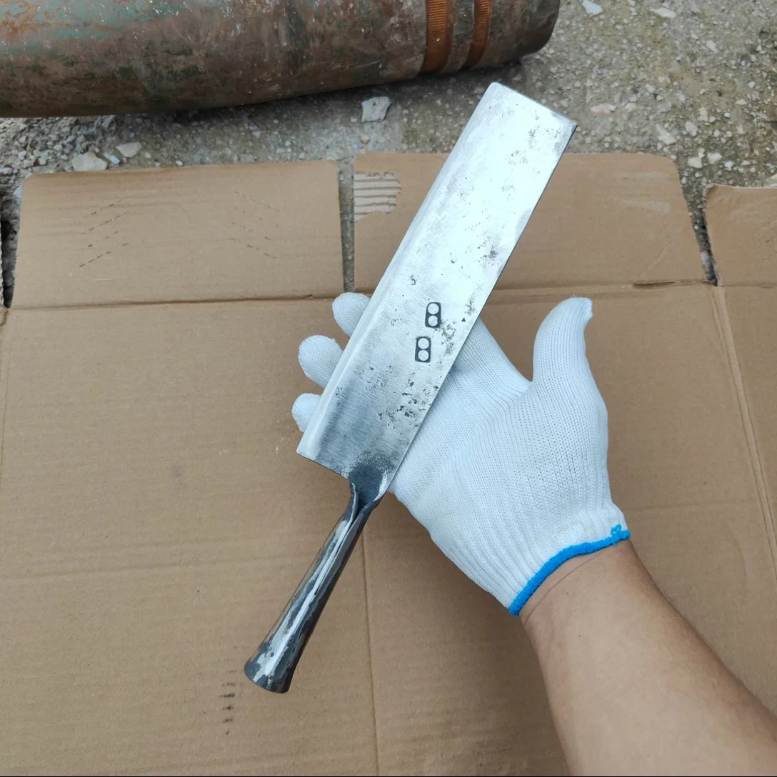 

8.3 Inch Slicing Duck Knife Artillery Steel Blade Chef Cleaver Meat Cutting Vegetables Handmade Forged All-in-one Kitchen Knives