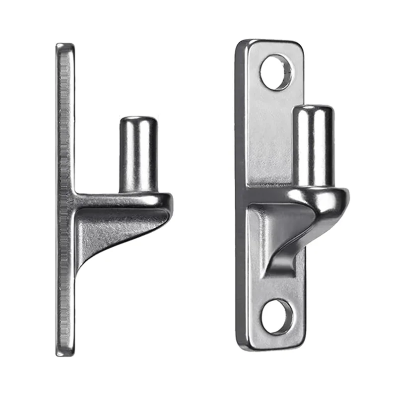 

【Best Selling】8X Wall Mount Gate Hinges For Farm Gates, Outdoor One-Piece No-Weld Chain Link Fence Parts With 5/8 Hinge Pin