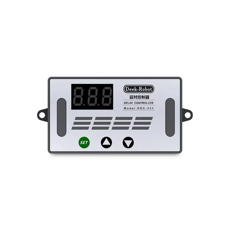 Deek-robô DDC-331 dc 12v gatilho ciclo tempo temporizador relé de atraso led display digital interruptor de controle de temporização ajustável relés