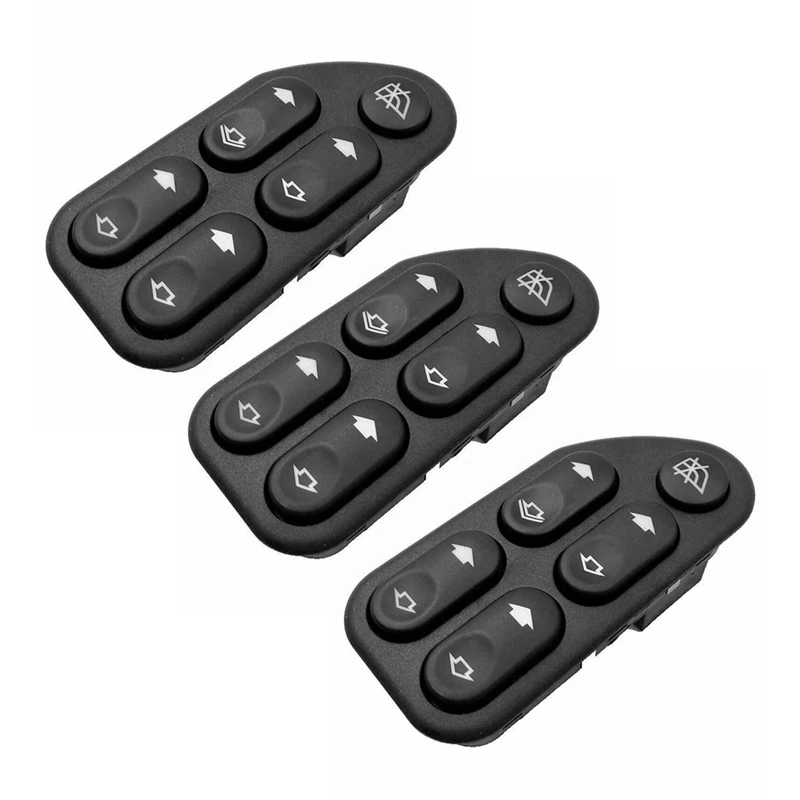 3X NEW Power Master Window Control Switch Fit For Ford Ranger Fiesta Ecosport 2004-2008 7S6514529AA