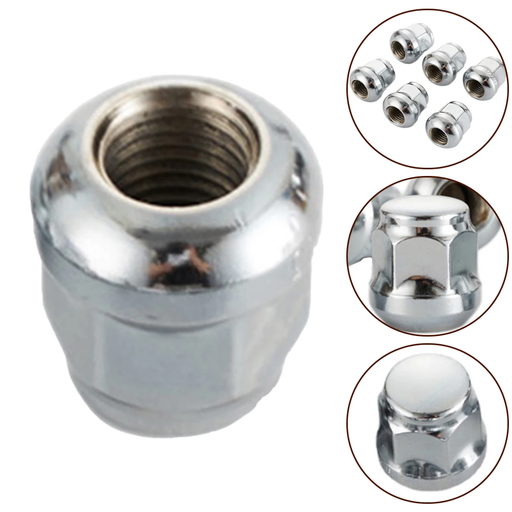 Auto Parts Lug Nut 1 Pieces Silver Car Accessories Replacement Useful New Elegant Design For Honda For Accord 1982-2001