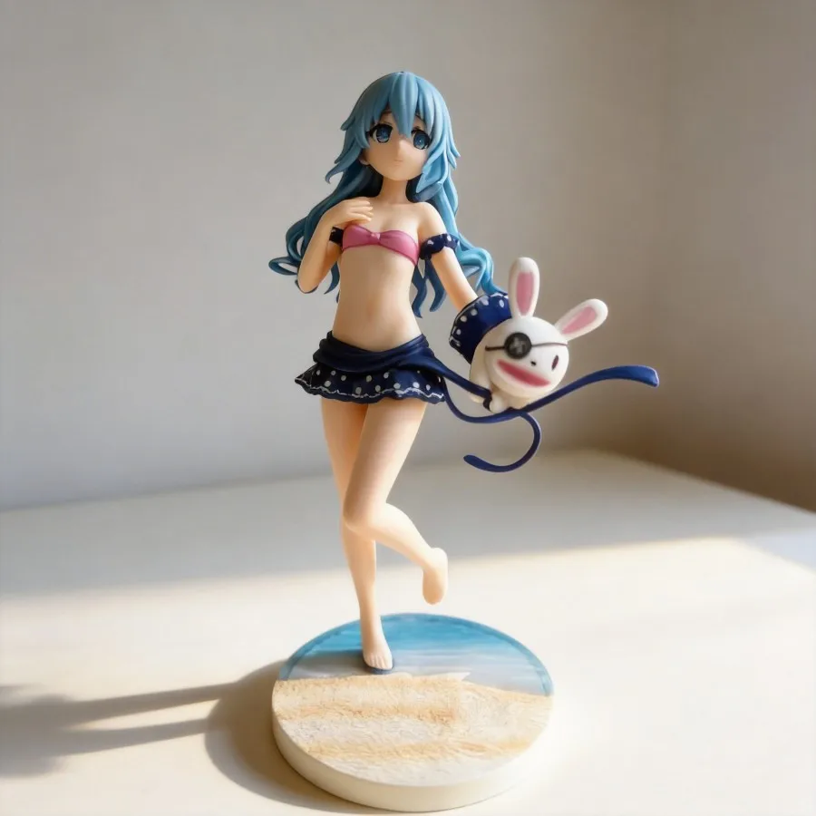 

Kadokawa PLUM Date A Live Yoshino Attractive Swimsuit Style 2D Anime Figure High Quality Decoration 22cm