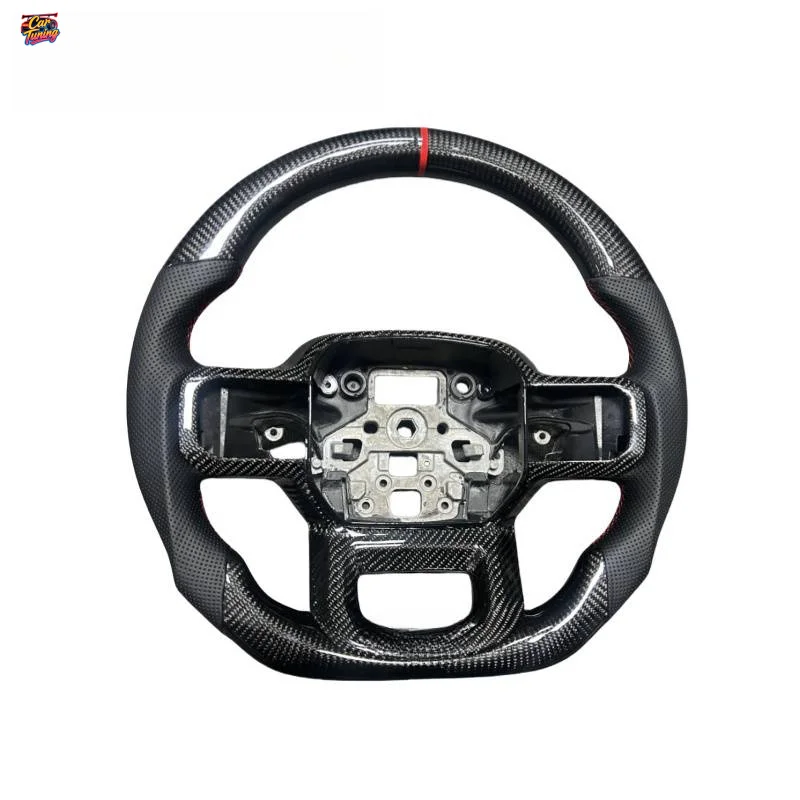 For Ford Trailblazer Rangers Raptors Mount Everest Carbon Fiber Steering Wheel Without Airbag