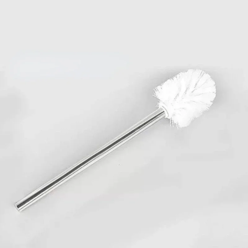 1/2 Stück japanische minimalistische Toilettenbürste mit Edelstahlgriff, Premium-Bürstenkopf für die Badezimmerreinigung – Detail 5
