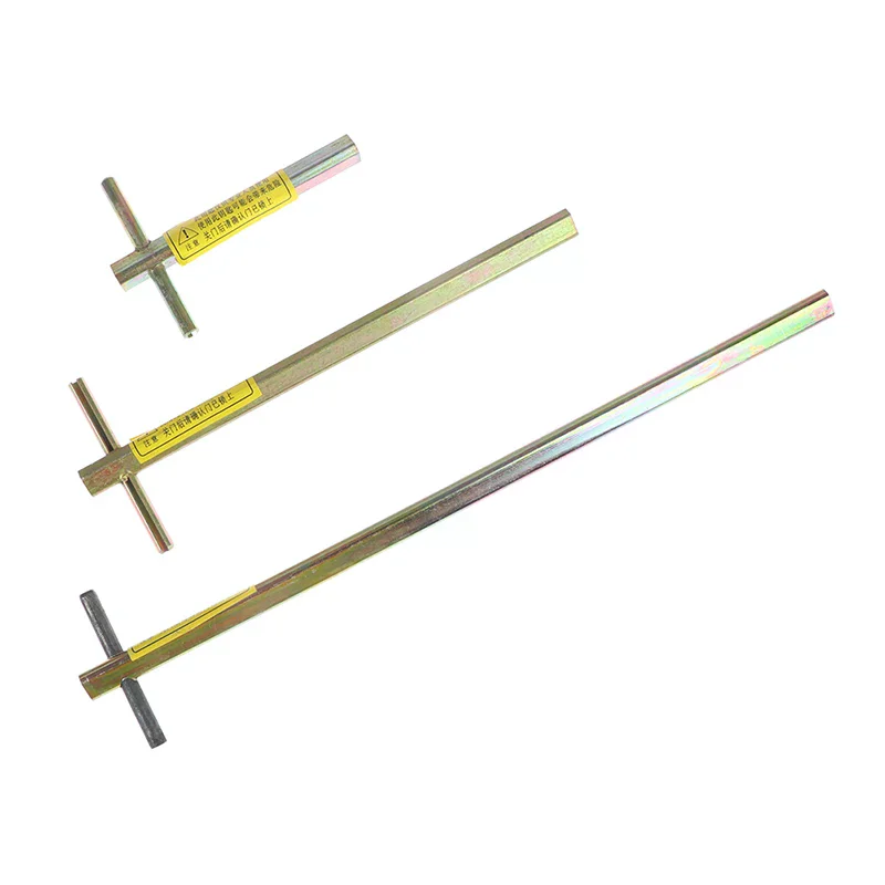 Llave triangular de ascensor de 100mm/200mm/300mm Llave de puerta de ascensor Llave triangular dedicada Tipo extendido para acceso de ascensor KONE