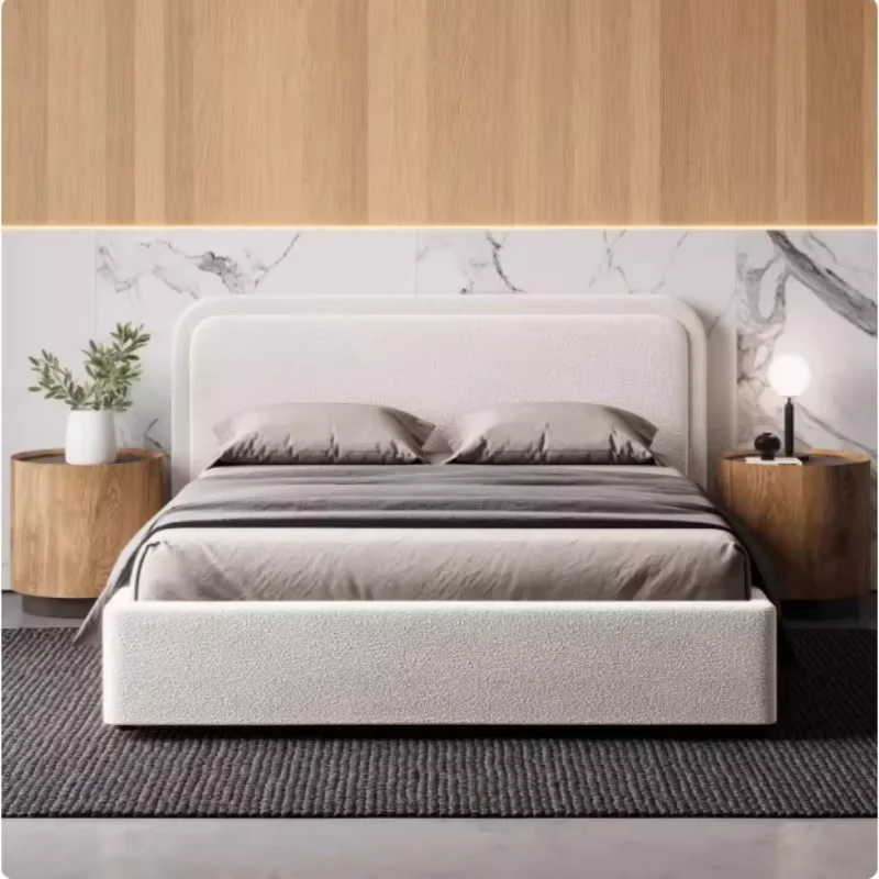 Modern Boho Double Bed Luxury Japanese Cheap Tanning Double Bed Adjustable Bedgeraamte Cama De Monstruos Bedroom Furniture