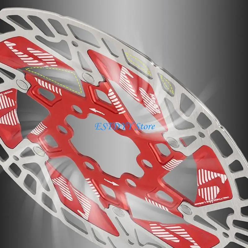 

G6DE Montain Bike Brake Disc Center Lock Rotors Conversion Alloys Lock Brake Disc