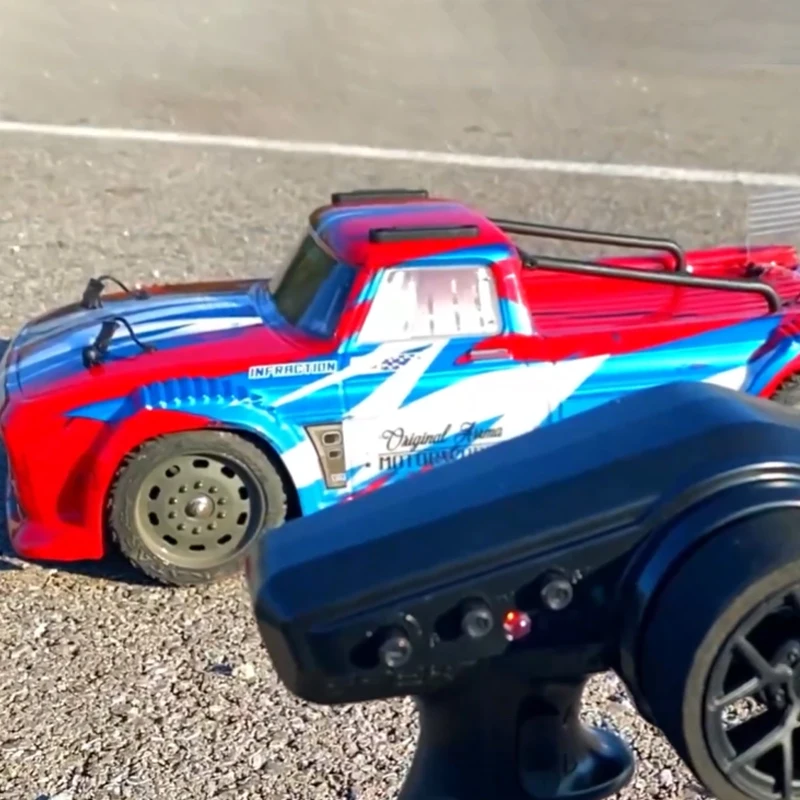 ARRMA 1/8 out of Bounds Infraction RC Brushed Electric Remote Control Car Four-Wheel Drive Flatbed Truck Model Toy for Ages 14+