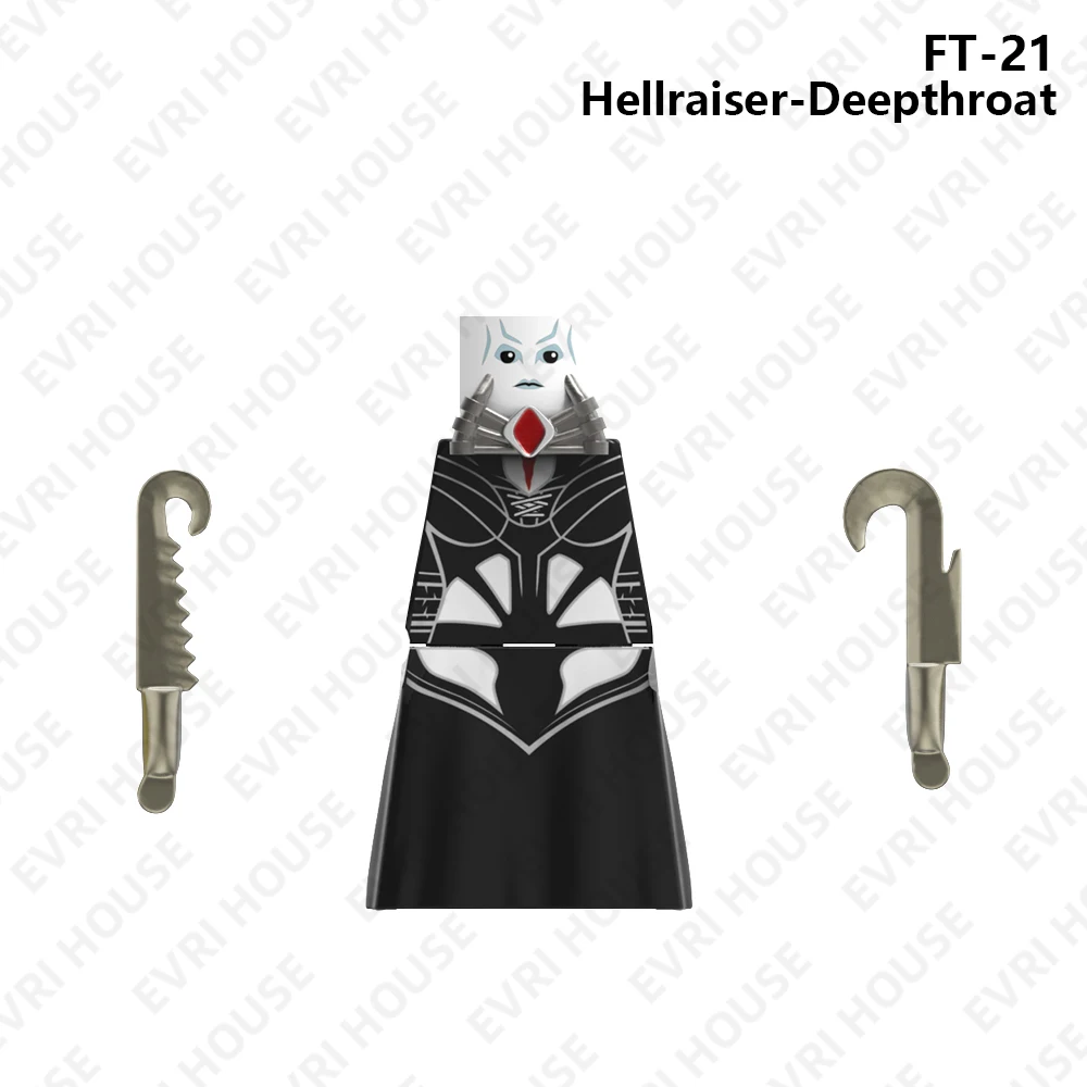 فيلم رعب Hellraiser دمى بنة صغيرة شخصيات الحركة الطوب ملحقات لعب للأطفال FT20-23