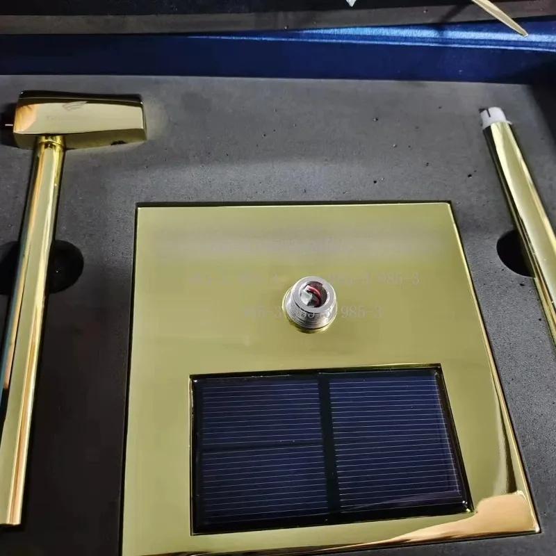 Metal Solar Wind Turbine Model, Wind Spinner Generator Decor Toy