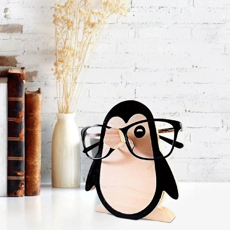 Cute Animal Glasses Sunglasses Glasses Holder Stand Display Rack, Desktop Organiser, Desktop Home Office Decorative Durable B