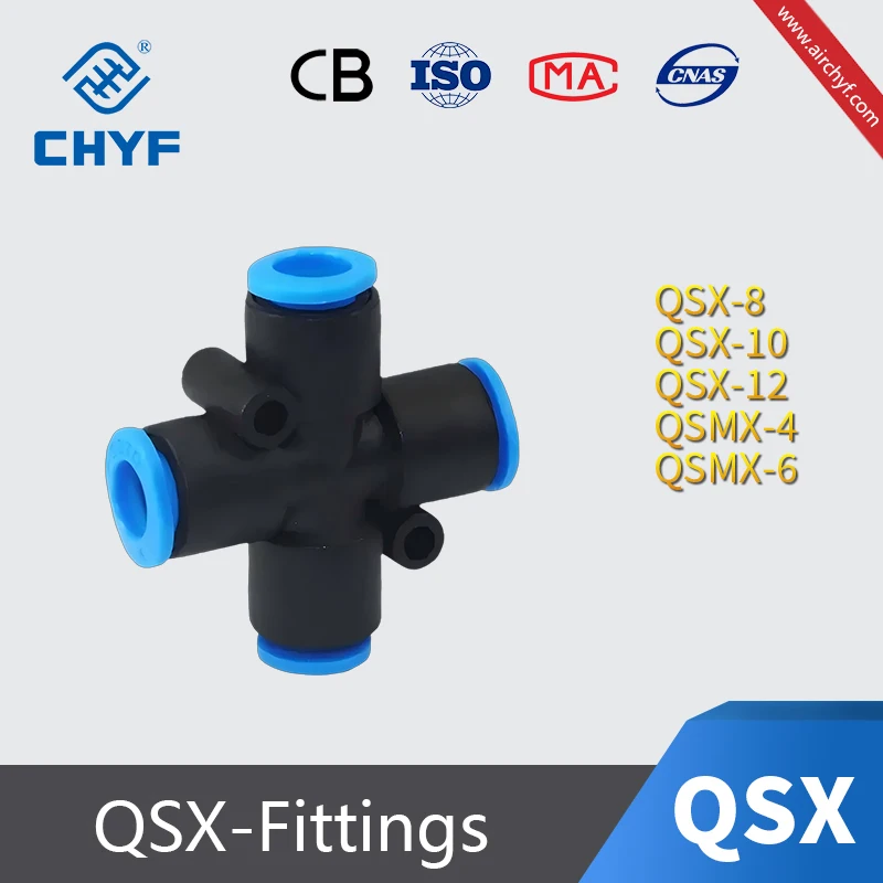 Festo original Pneumatic Push-in X connector QSMX-4 QSMX-6 QSX-8 QSX-10 QSX-12