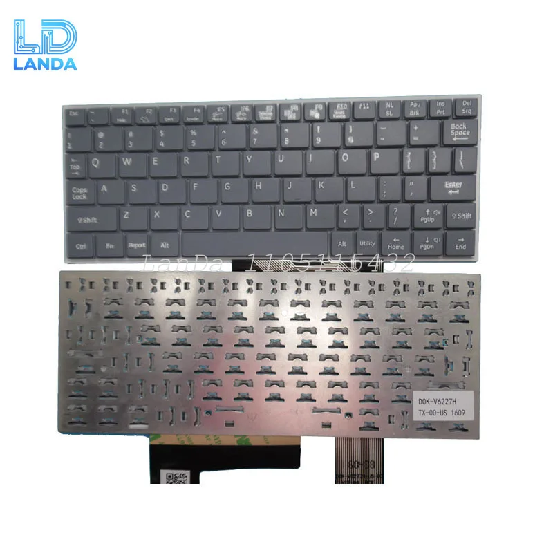 

New Grey US Medical Device Keyboard Ultrasound Keyboard For GE Logiq F8 F6 Healthcare D0K-V6227 DOK-V6227H TX-00-US 5442979