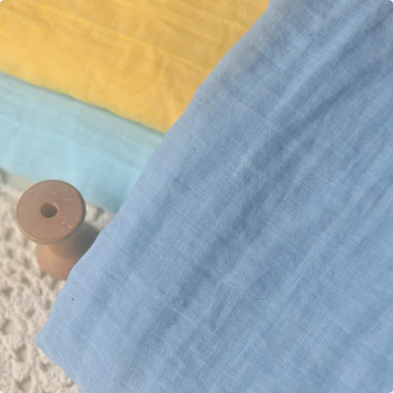 

Blue Yellow Polyester Cotton Fabric For Handmade DIY Clothing Fabrics