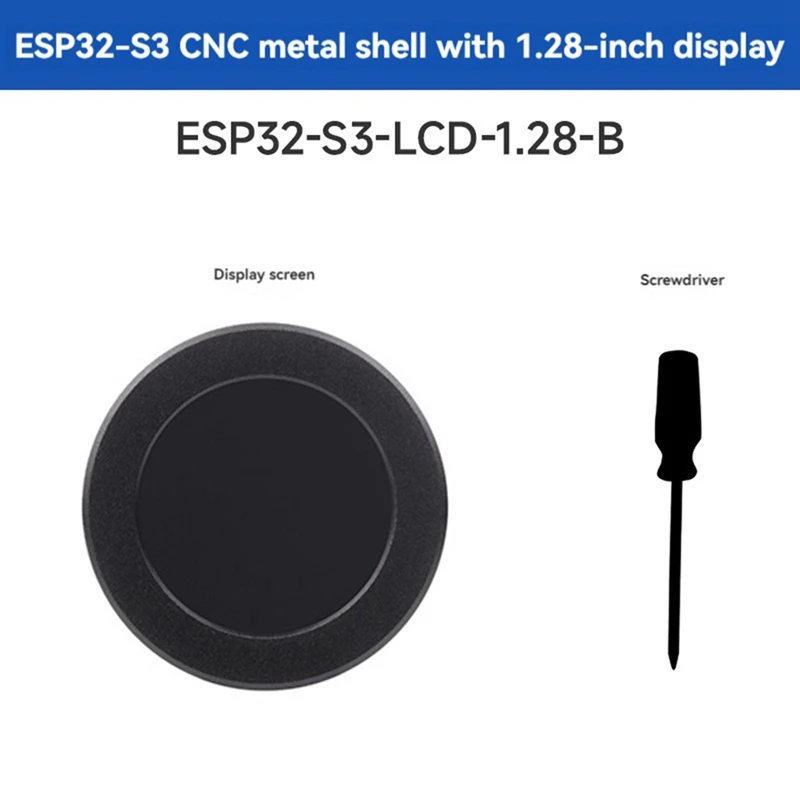 ESP32-S3 Development Board With 1.28Inch Round LCD Display 240X240 Support Wifi/Bluetooth With CNC Case