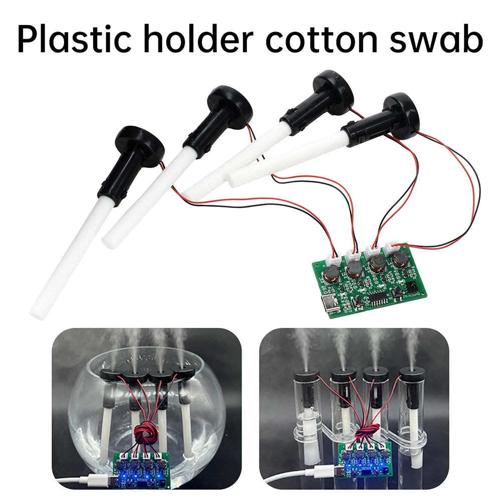 تيار مستمر 5 فولت RF الأشعة تحت الحمراء للتحكم عن بعد 4 رذاذ المرطب وحدة الانحلال لوحة تحكم لتقوم بها بنفسك رذاذ بالموجات فوق الصوتية نوع C واجهة #4