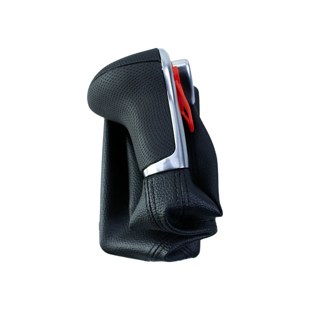 Brand new suitable for Audi A4 automatic transmission perforated leather car dust cover shift handball gear lever gear head