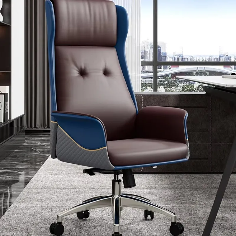 كرسي مكتب ألعاب قابل للتعديل، كرسي كمبيوتر دوار للدراسة، كرسي مكتب متنقل، أثاث فاخر من Sillas De Oficina #4