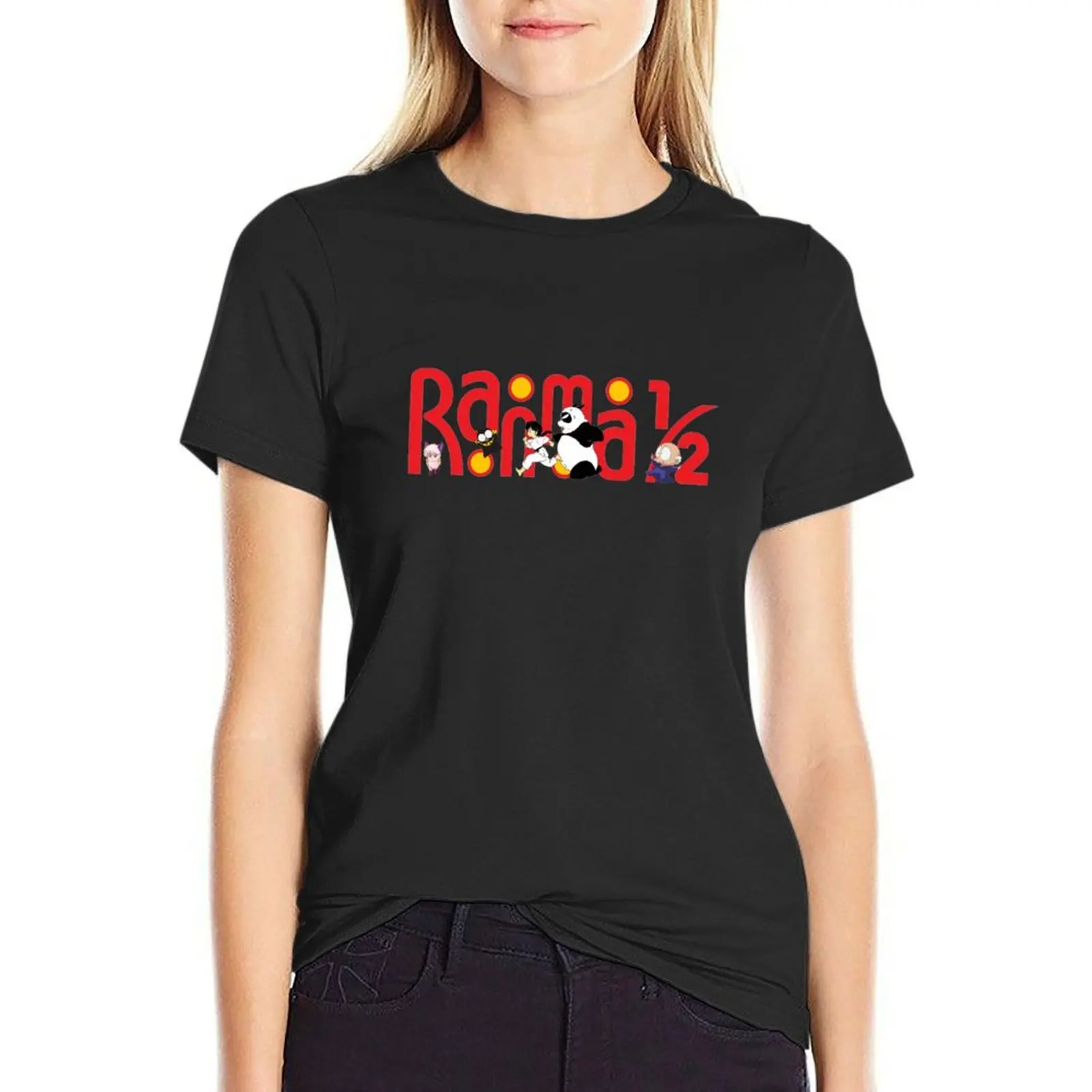 Футболка Ranma 1/2 Funny Logo (Yellow Backround) — ОРИГИНАЛЬНЫЙ DRAWN от SillyFun.redbubble.com