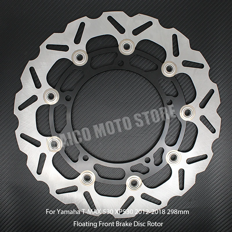 For Yamaha T-MAX 530 XP530 2012-2018 298mm Floating Front Brake Disc Rotor