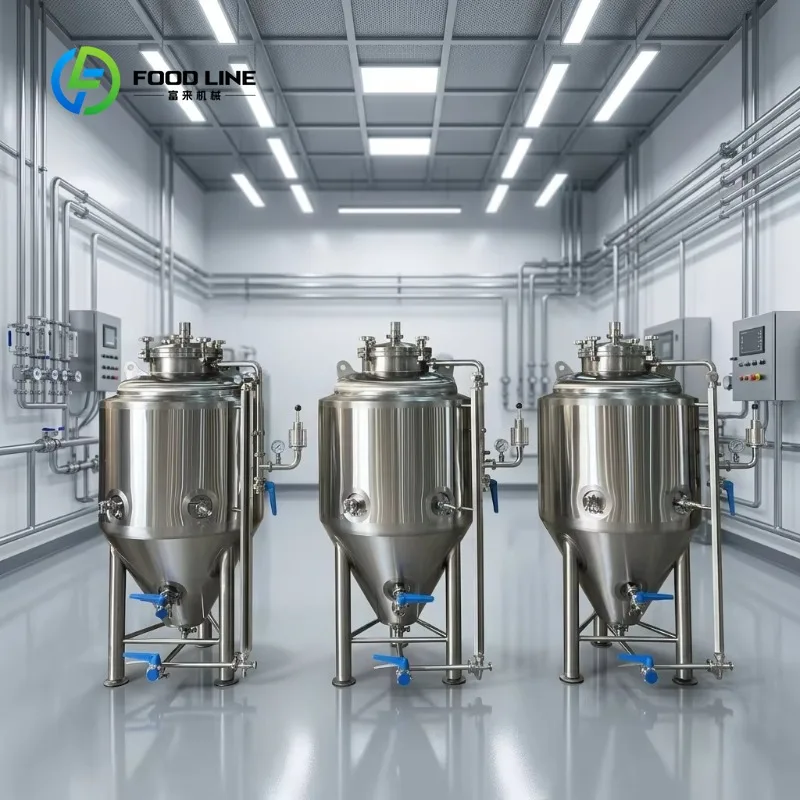 200L Stainless Steel Conical Fermenter / Jacketed Beer Fermentation Tank for Microbrewery Craft Brewing
