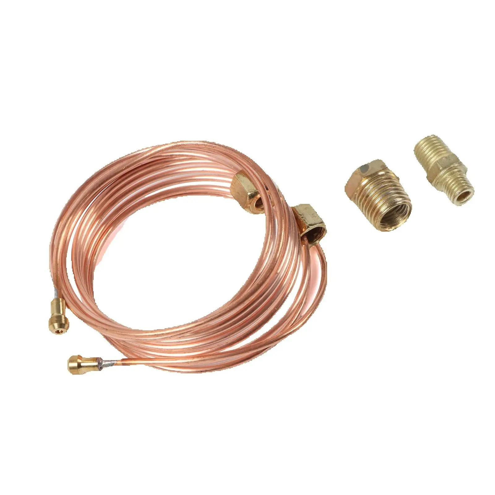 

1 комплект механических трубок манометра масла, комплект 72-дюймовой медной линии для автоматического манометра