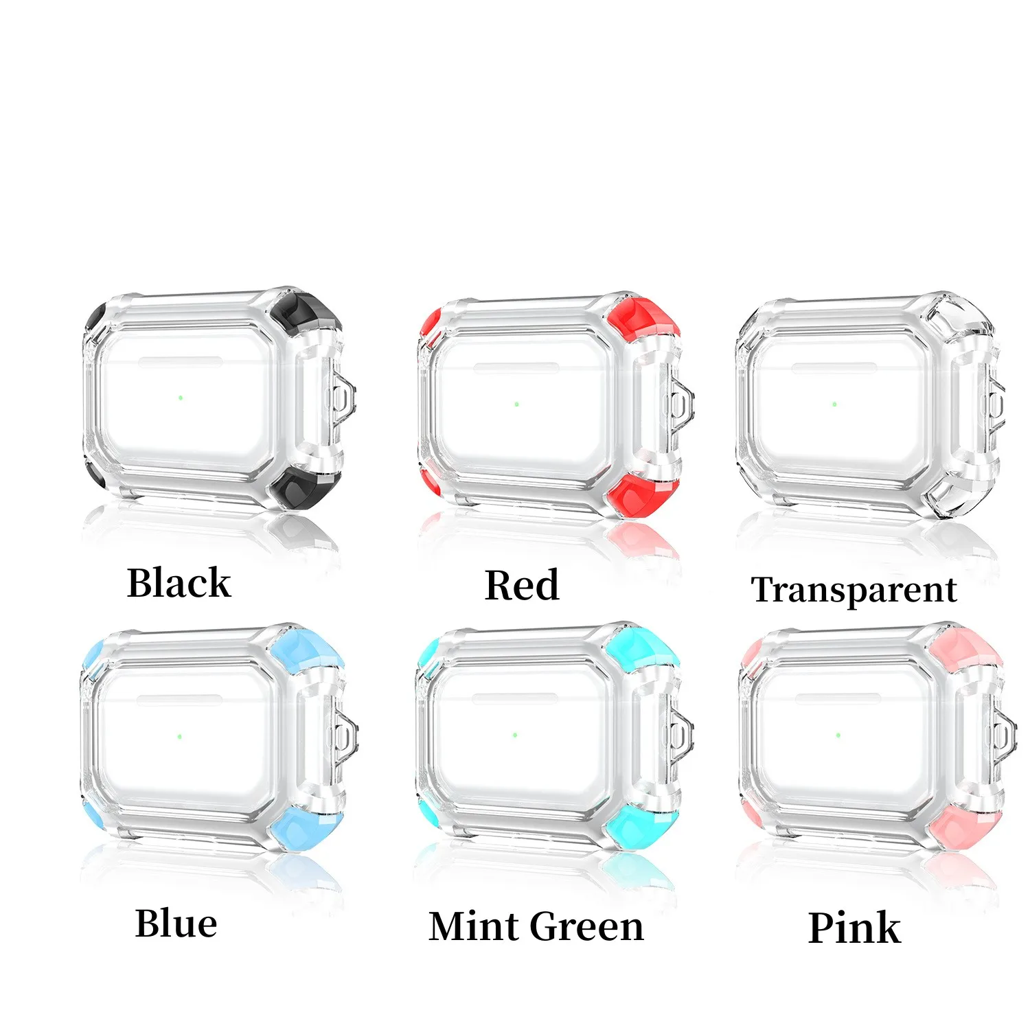 جراب شفاف لـ Airpods Pro ، جراب واقي لسماعات Apple Airpods Pro 2 ، غطاء سماعة أذن TPU شفافة ، Airpods 3 ، جديد