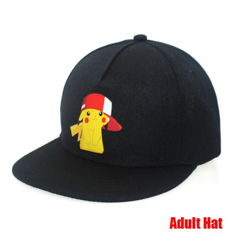 Anime Figuur Pokemon Baseball Cap Pikachu Hoed Verstelbare Pokemon Cosplay Hip Hop Cartoon Volwassen Hoeden Jongen Meisje Kinderen Verjaardagscadeautjes