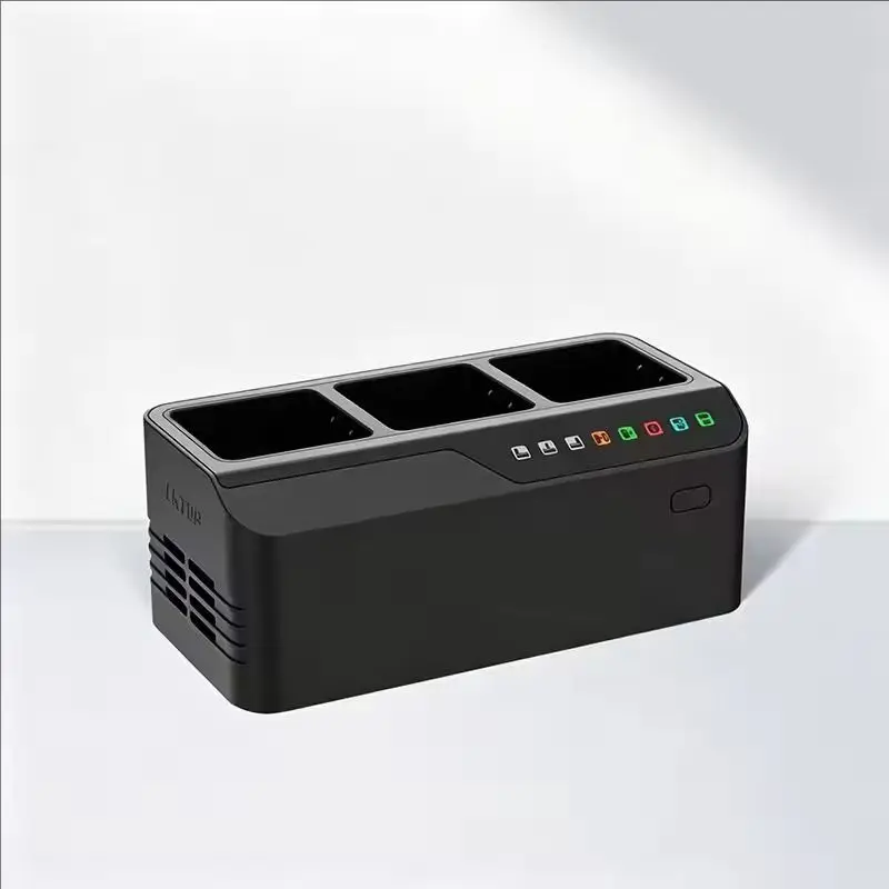 200W High Power Multi-Battery Fast Charging Hub Charger Station Replacement Accessories for DJI Mavic 3 Drone Series