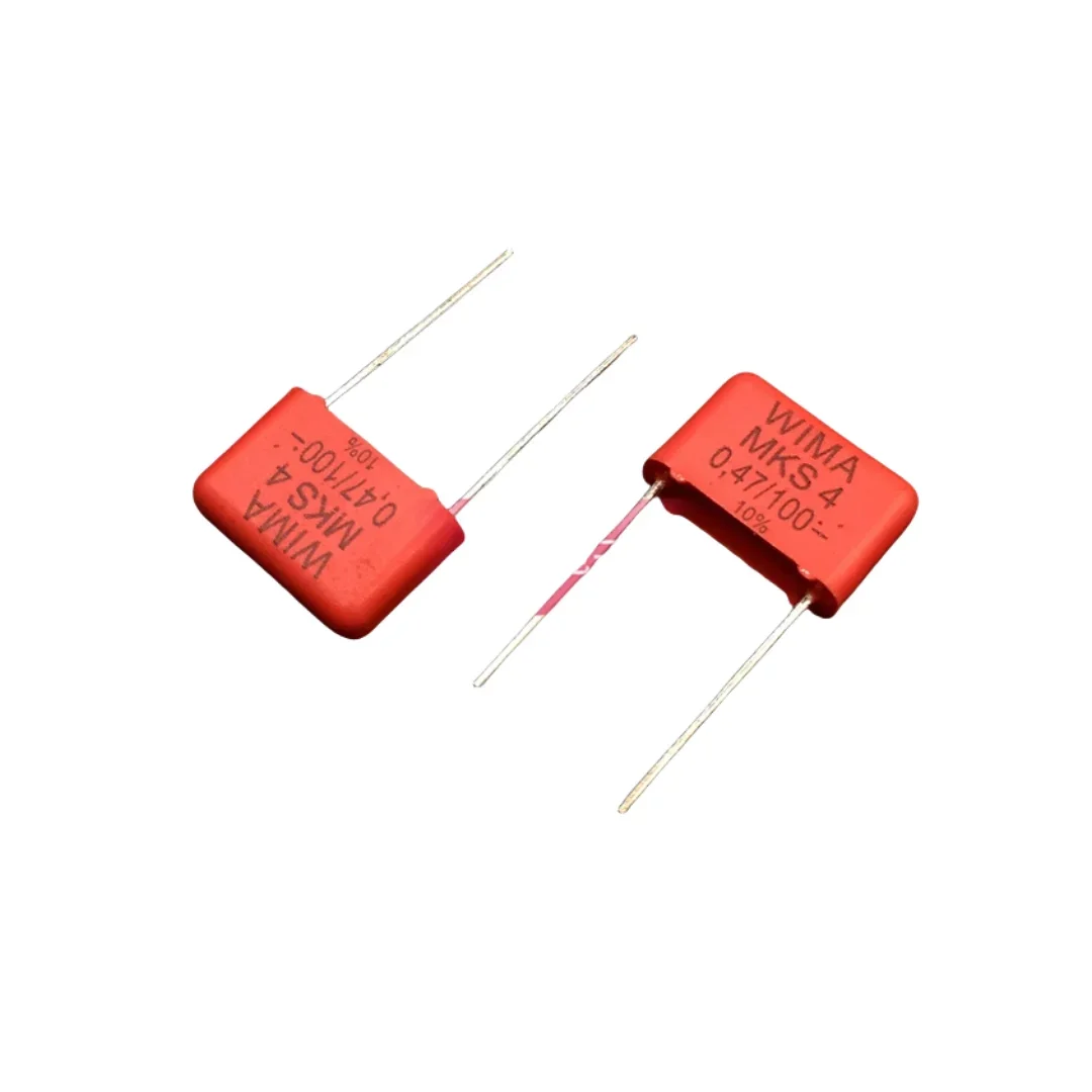 

10PCS/German Weimar Capacitor MKS 4 100V 0.47UF 100V 474 470NF Foot Distance 10mm