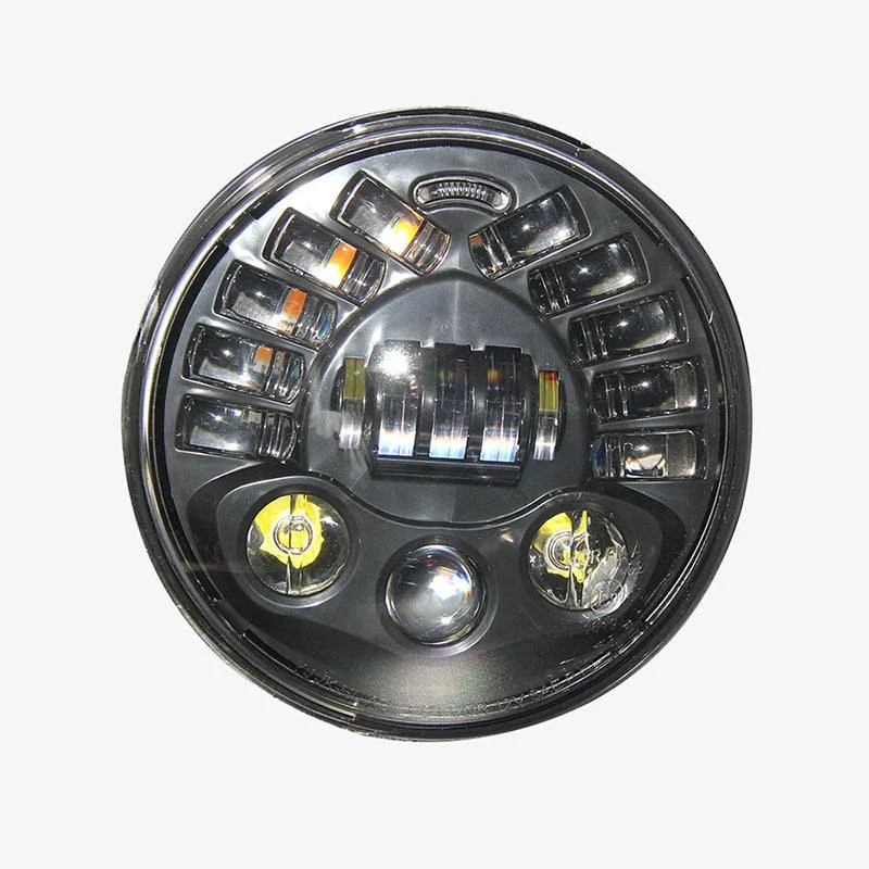 OVOVS Auto Lighting System High Power Led Headlight Round 7Inch headlight For Jeep Wrangler JK