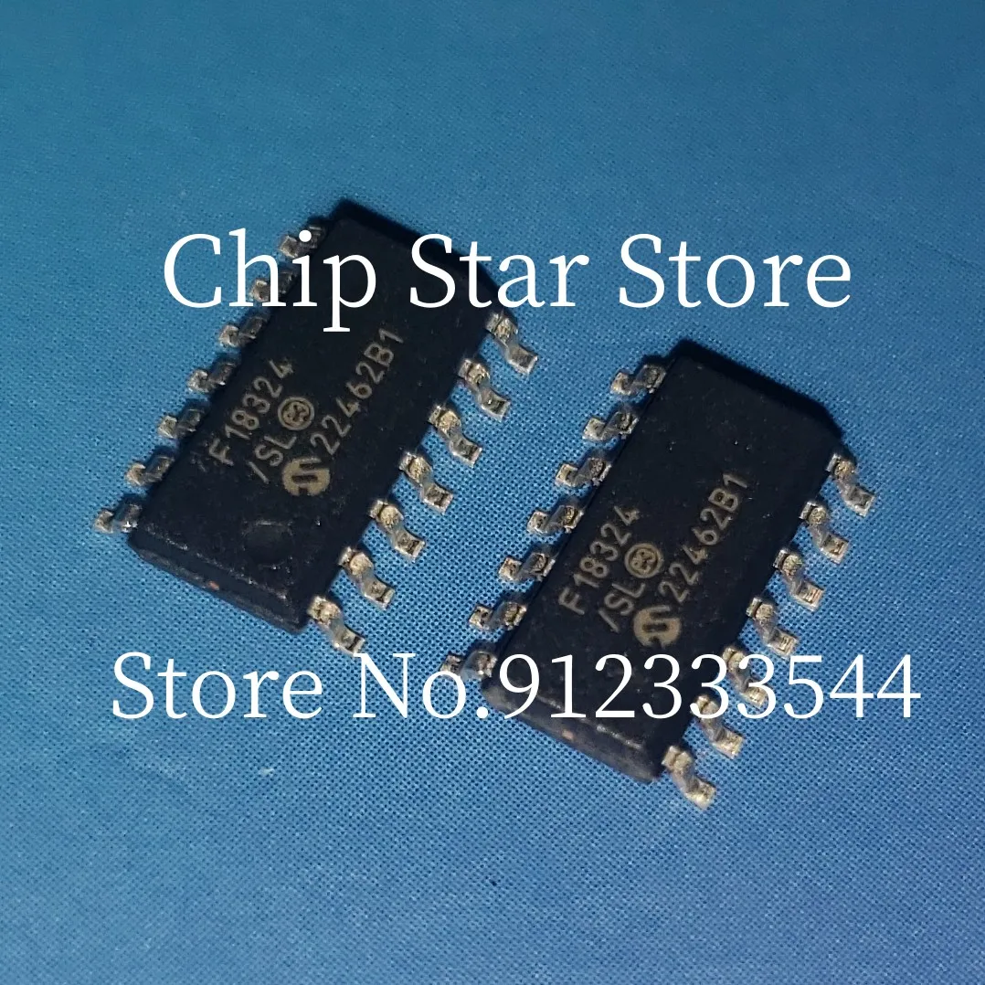 5-100pcs  PIC16F18324-I/SL PIC16F18324 SOIC14 8 Bit MCU PIC16 Family PIC16F18XX Series Microcontrollers 100%New And Original