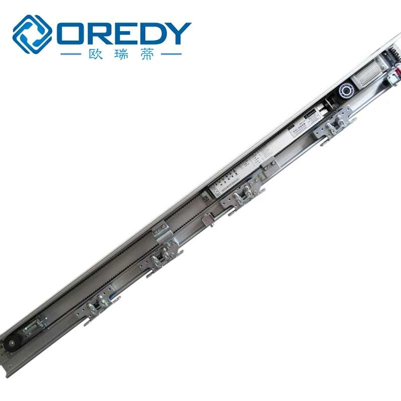 Microprocessor Control Automatic Sliding Door Kit Easy Installation Low Price DC 24V Brushless Motor For Mall Hotel Villa