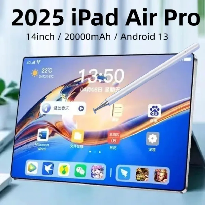 2025 Global Version Tablet Android iPad Air Pro 11 Inch HD Snapdragon 870 Tablet PC 5G Dual SIM Card or Wifi Google Play Tablets